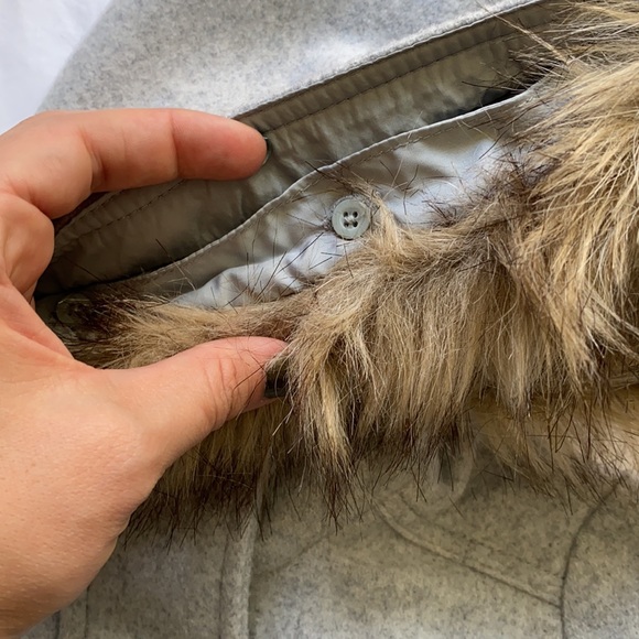 Wool Blend Duffle Coat - Picture 3 of 7